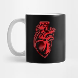 Heart Grenade Mug